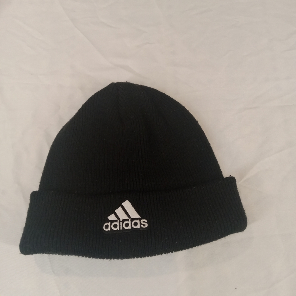 Adidas Mens Black Bannie One Size